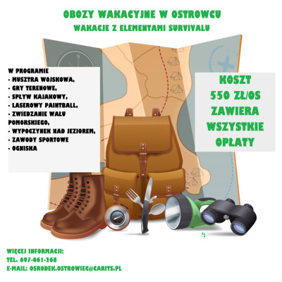 Obozy wakacyjne w Ostrowcu