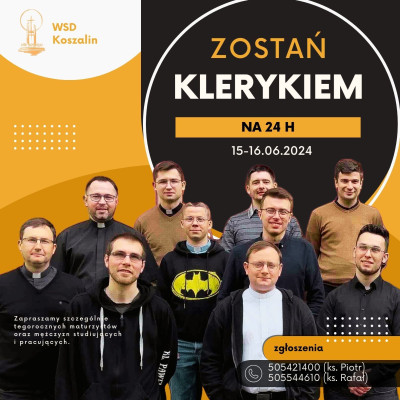 Zostań klerykiem na 24h
